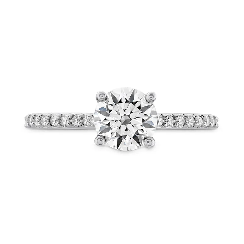 Organic Shape Engagement Rings -Camilla HOF Diamond Engagement Ring