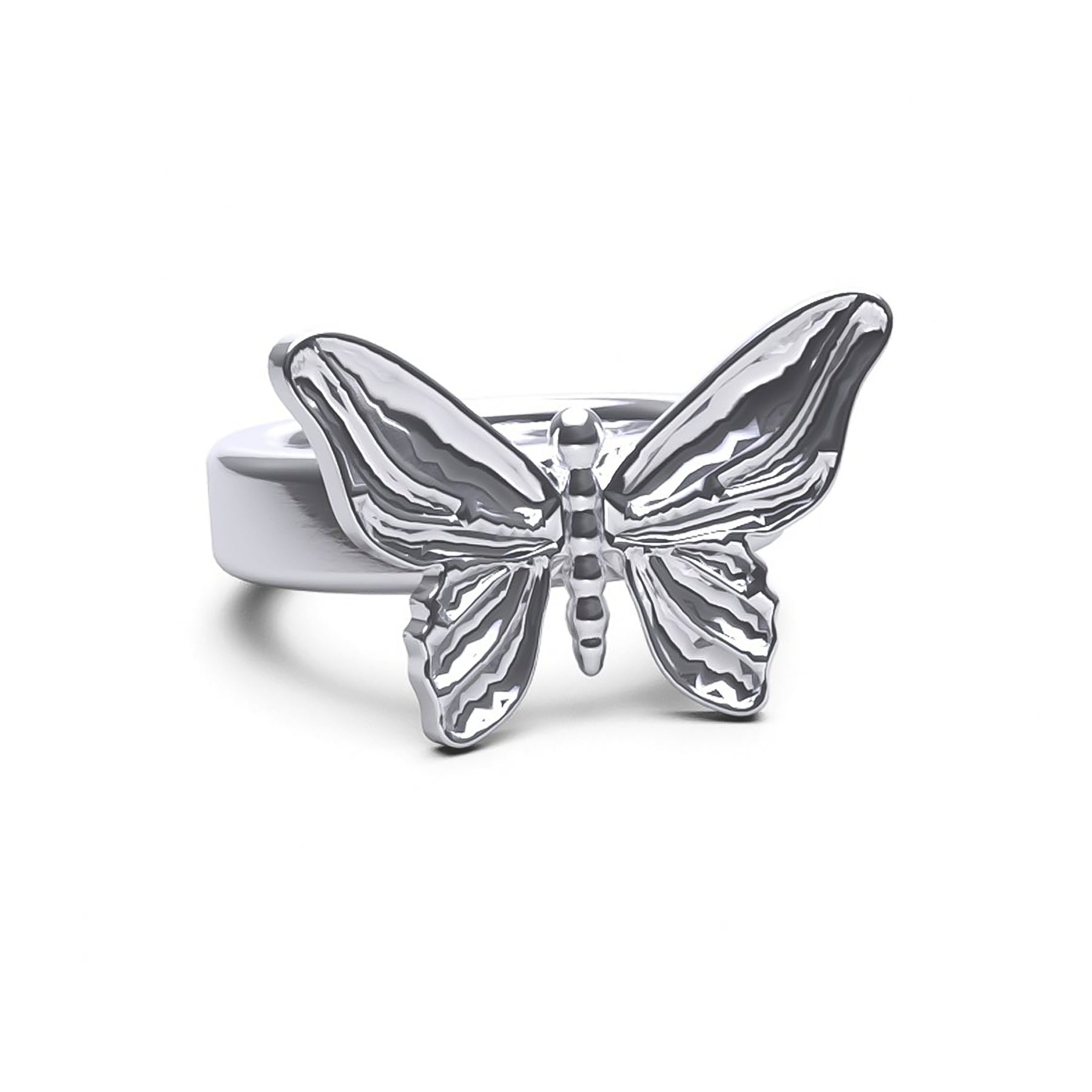 Thick Rings -BUTTERFLY RING