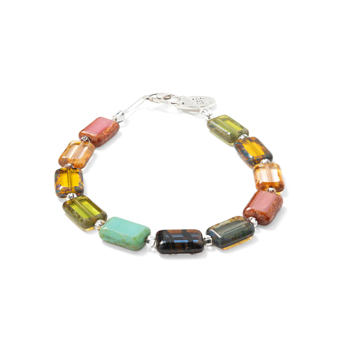 Ladies Bracelets with Yellow Sanidine-Carrie Elspeth Picasso Rainbow Bracelet