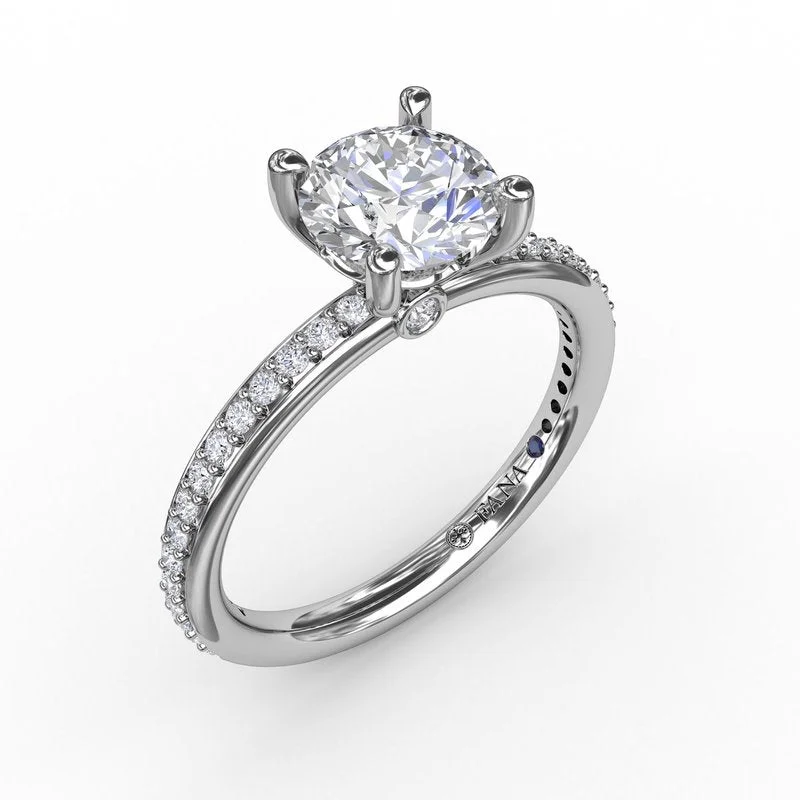 Planet Design Engagement Rings -Fana Classic Solitaire Engagement Ring S3206