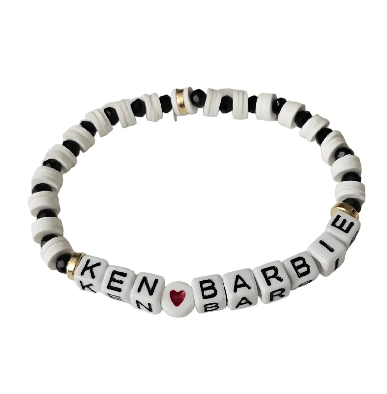 Ladies Bracelets Tiny Details-Ken Loves Barbie Bracelet