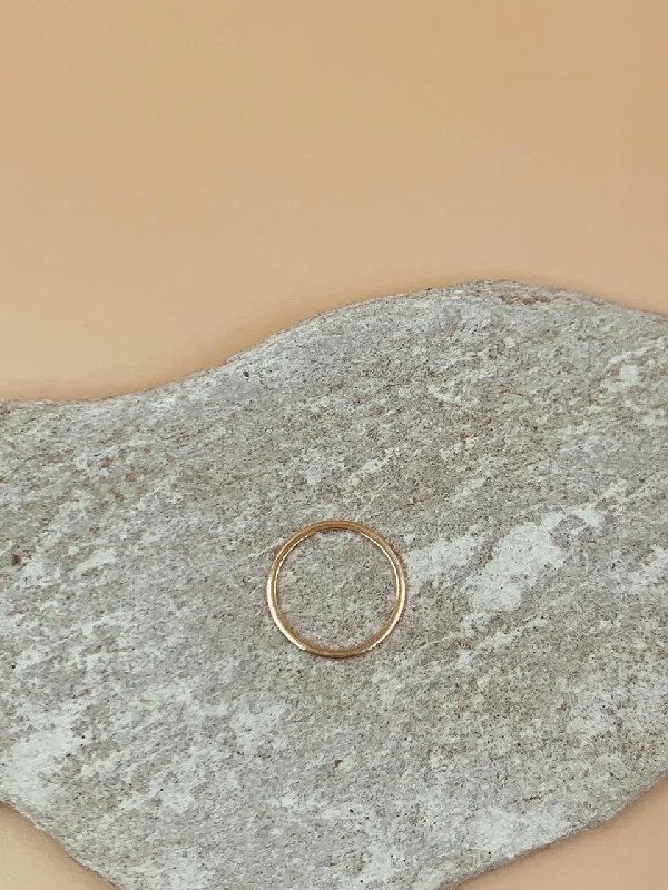 Gothic Rings -Essential Basic Ring | 18kt Solid Gold