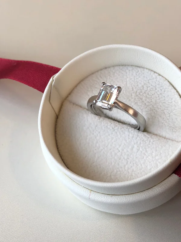 Dreamy Style Engagement Rings -Custom Engagement Ring Example