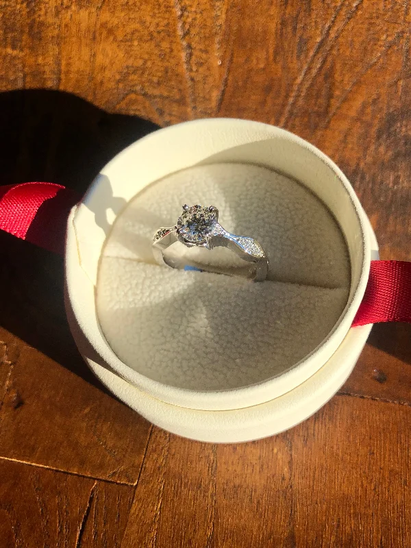 Special Moment Engagement Rings -Custom Engagement Ring Example