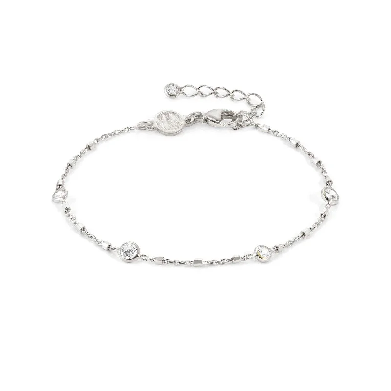 Ladies Bracelets for Helpers-Nomination Silver Bella Details Bracelet