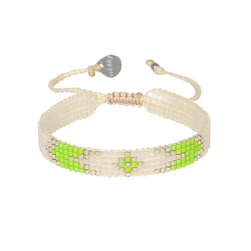 Ladies Bracelets for Tech Pros-Mishky Peeky Green Bracelet