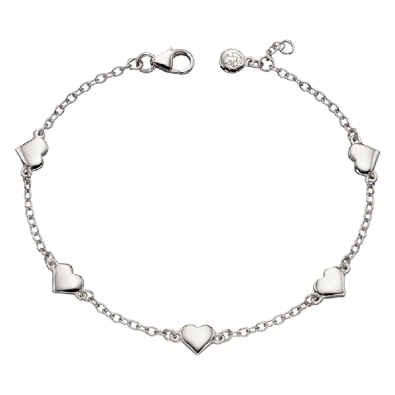 Ladies Bracelets Chic Style-Little Star Beatrice - Heart Charm Bracelet