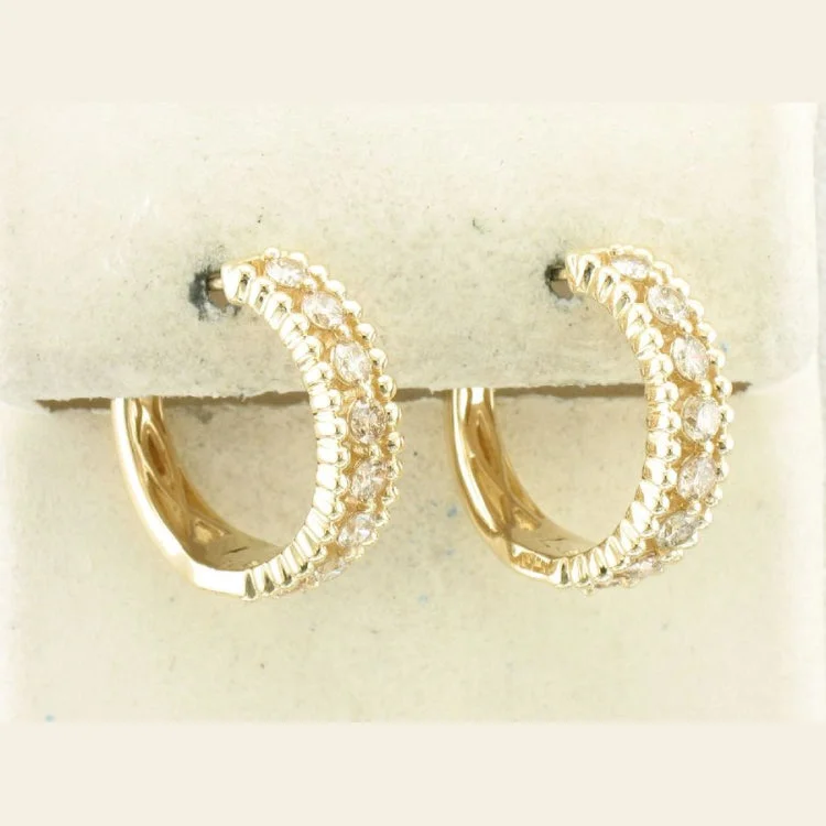 Name Earrings -Le Vian 14K Honey Gold Earrings