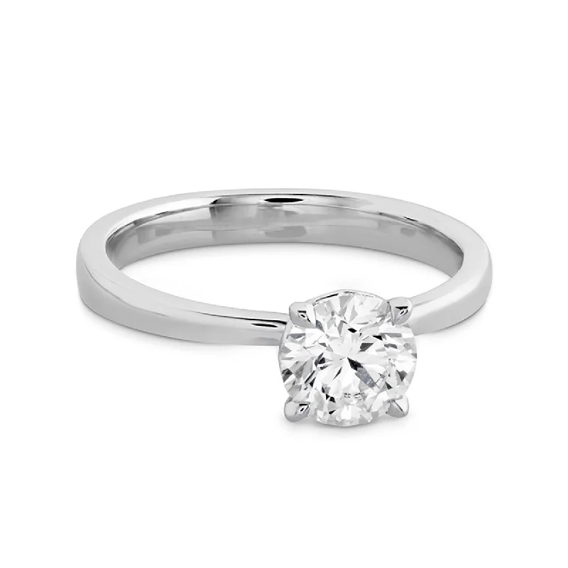 Shiny Diamond Engagement Rings -Serenity Select Solitaire Engagement Ring