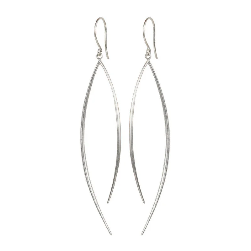 Soft Earrings -Sterling Silver Large O’ Earrings