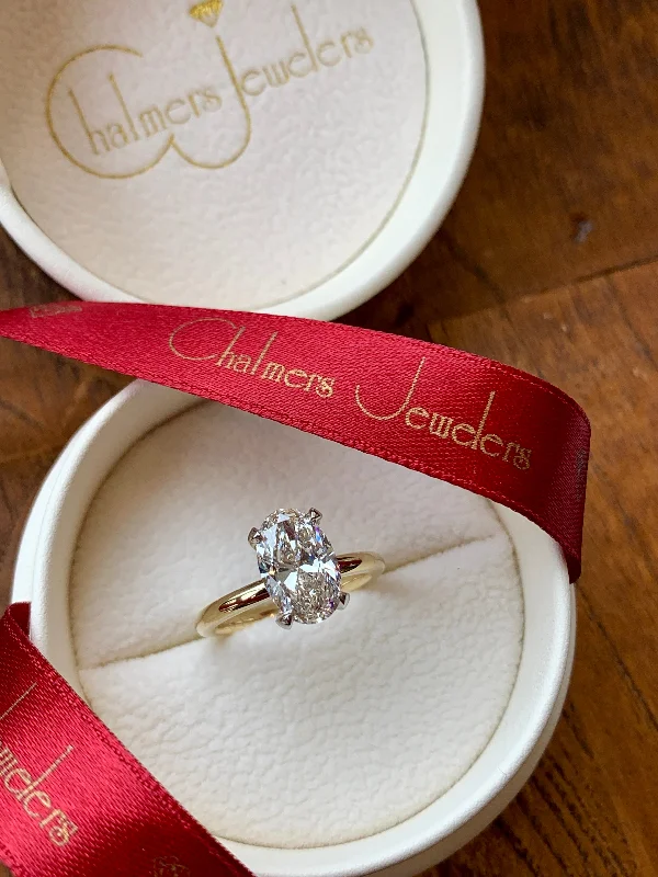 Infinity Symbol Engagement Rings -Custom Engagement Ring Example