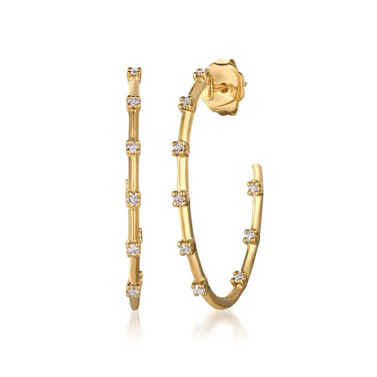 Punk Earrings -Le Vian 14K Honey Gold Earrings