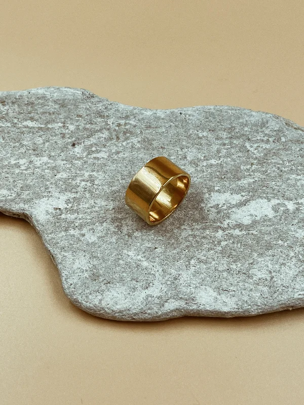 Matte Rings -Tamara Cigar Band Ring