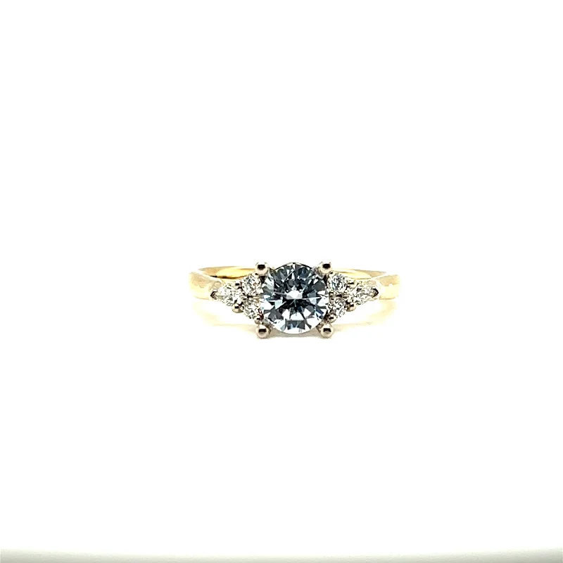 Cosmic Style Engagement Rings -Iris Diamond Engagement Ring