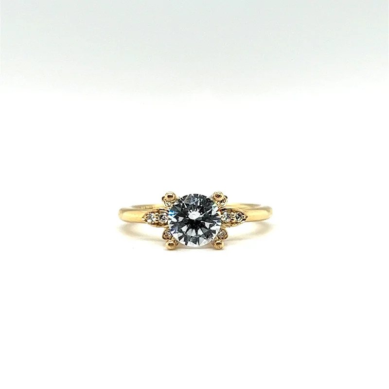 Harmony Design Engagement Rings -Buttercup Diamond Engagement Ring