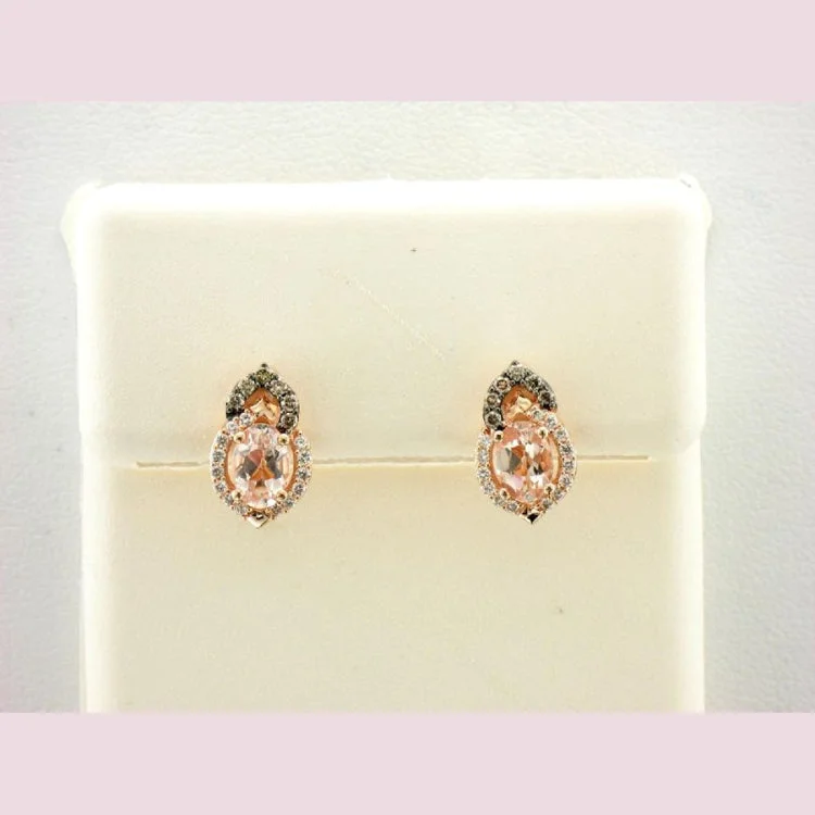 Timeless Earrings -Le Vian 14K Strawberry Gold Earrings