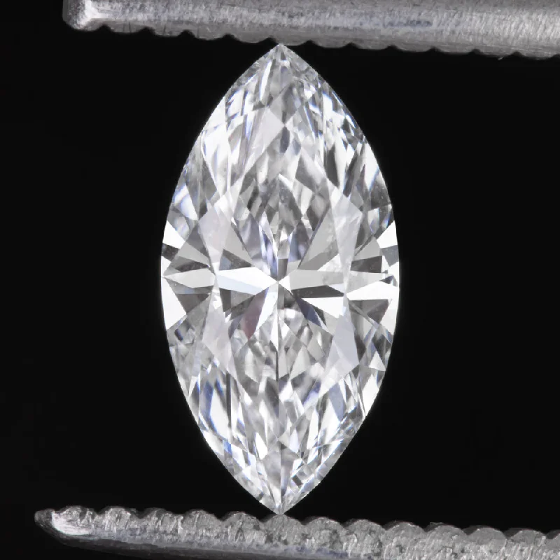 Curved Diamond Engagement Rings -MARQUISE SHAPE LOOSE DIAMOND 0.71ct D SI2 NATURAL ENGAGEMENT 3/4ct EARTH MINED