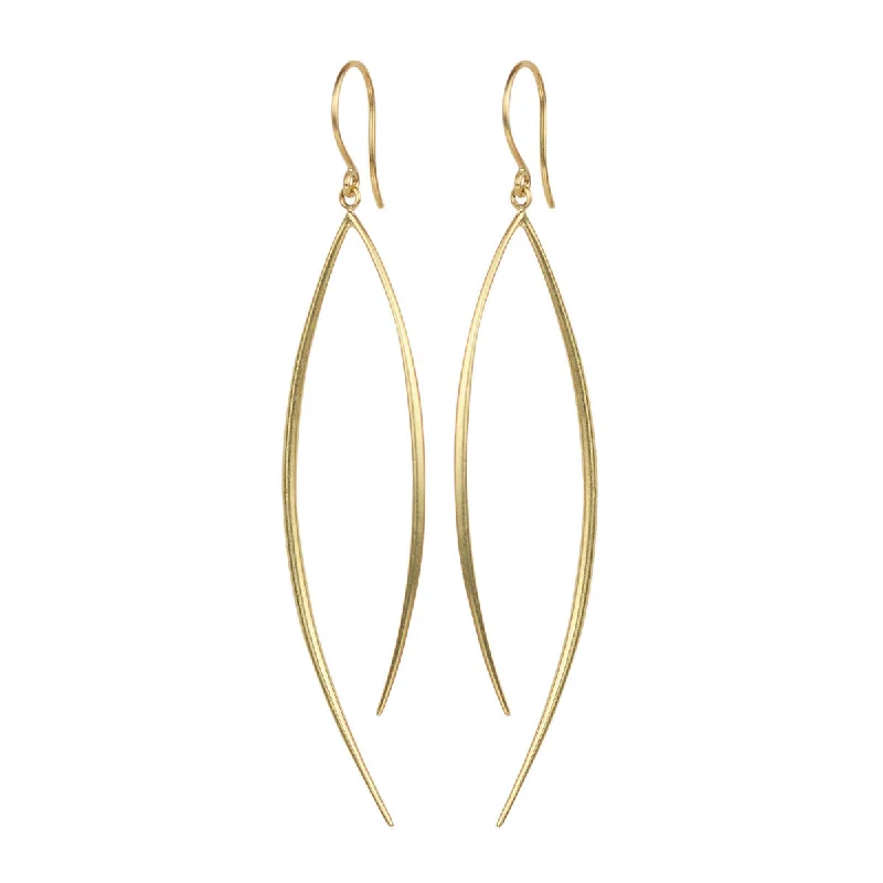 Heirloom Earrings -18K Gold Large O’ Earrings