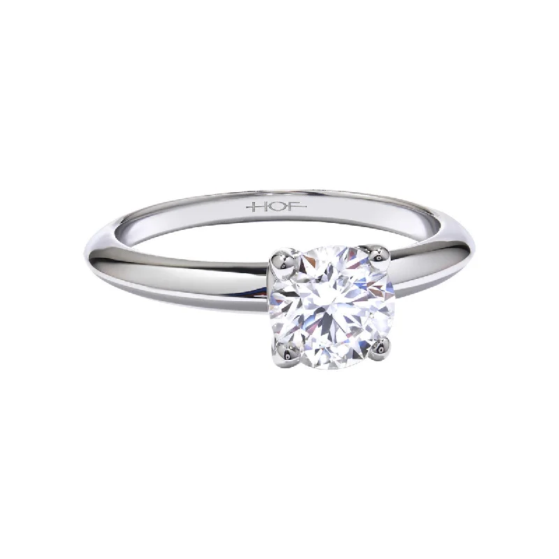 Serenity Inspired Engagement Rings -Platinum Insignia Engagement Ring Setting