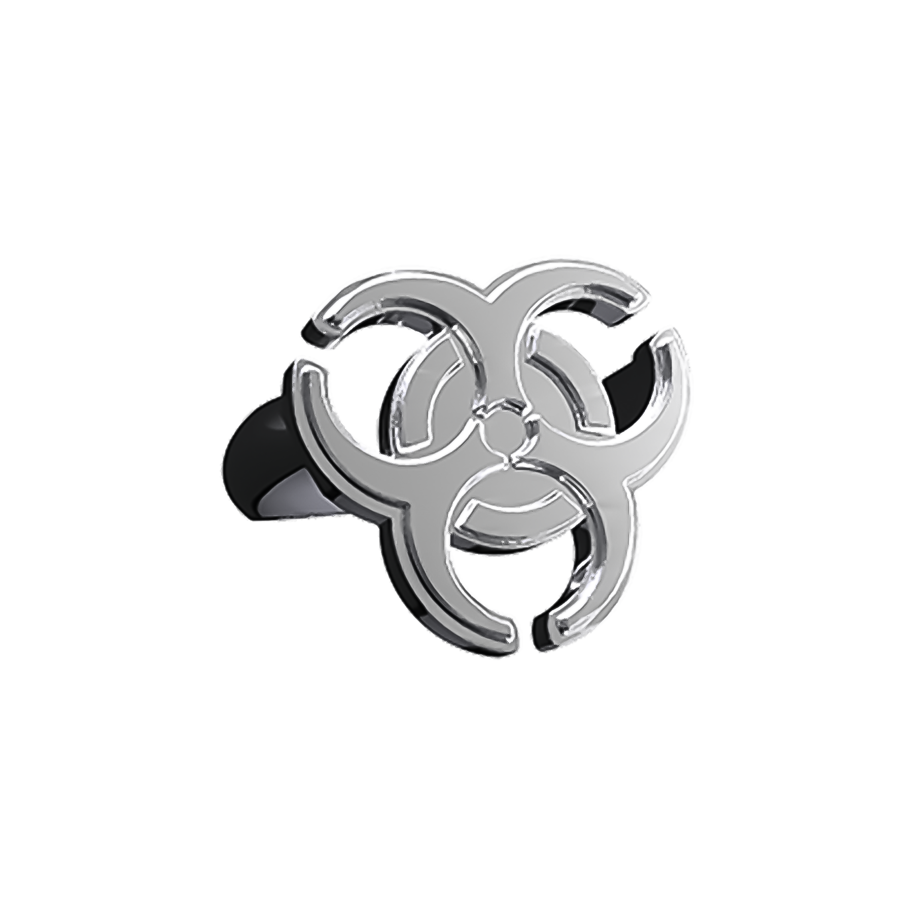 Claddagh Rings -BIOHAZARD RING