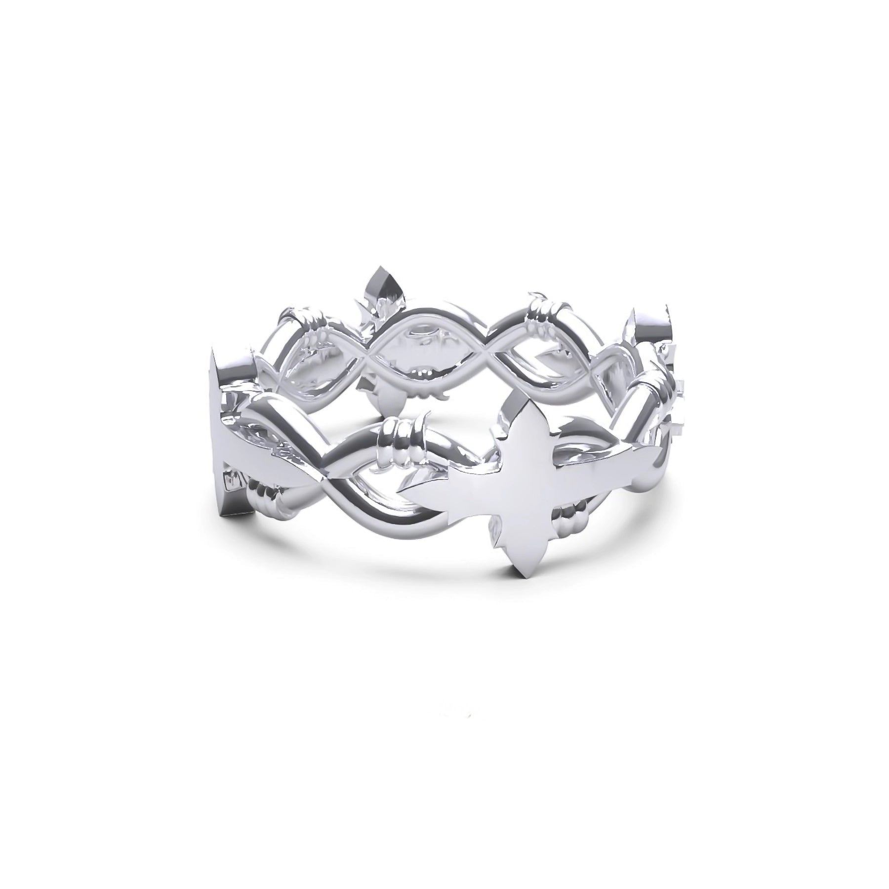 Keepsake Rings -BARBED WIRE RING